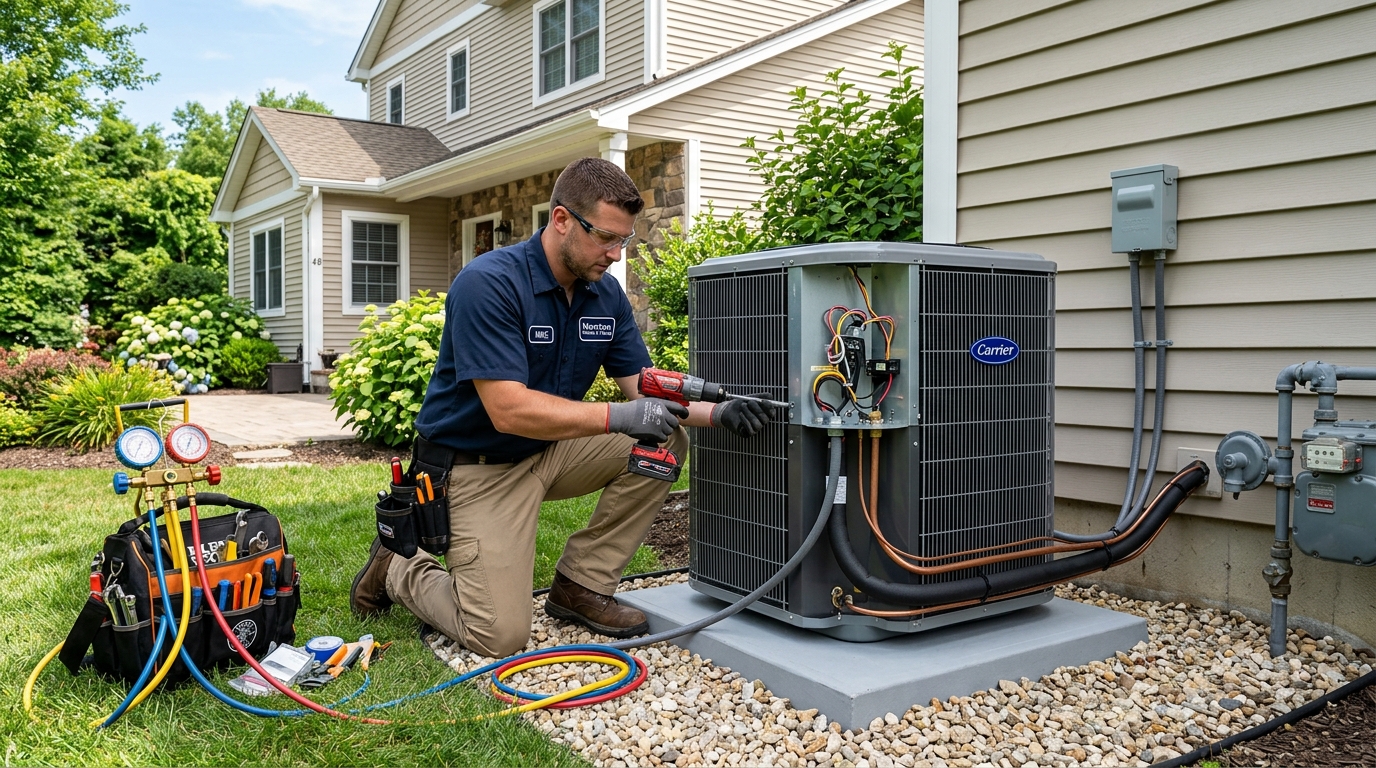 What to Expect During a Professional AC Installation in Newton, NJ