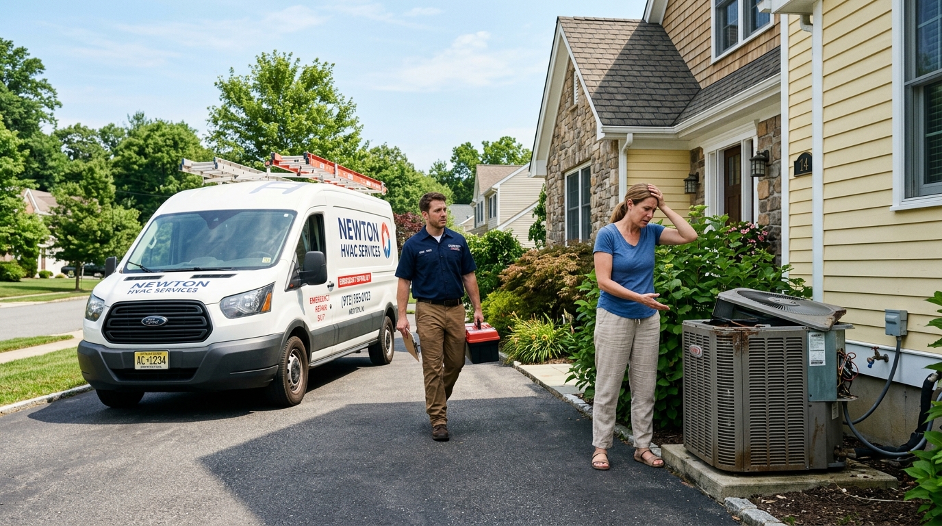 Emergency AC Repair in Newton NJ: What to Do When Your AC Fails
