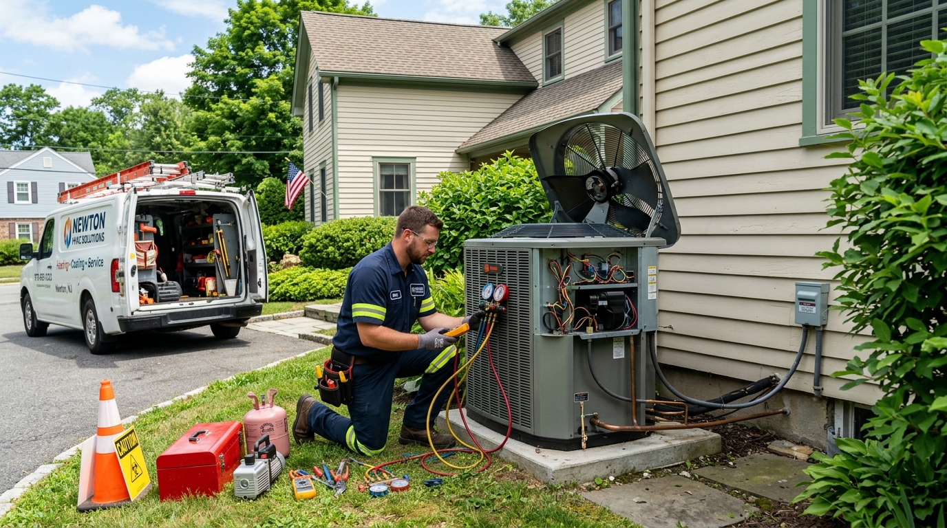 Emergency AC Repair in Newton NJ: What to Do When Your Air Conditioner Breaks Down